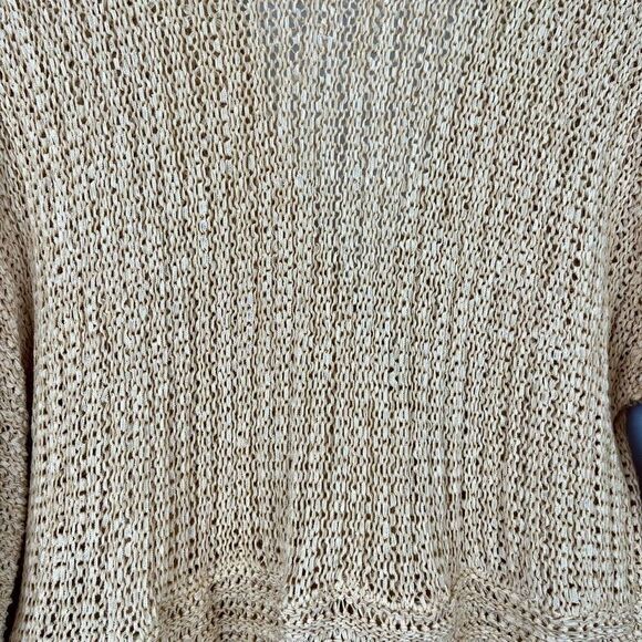 Ruby Rd. Knit Short Sleeve Cardigan Large - Picture 3 of 13